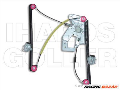 BMW 5 2000-2003 E39 - Ablakemelő bal első, motor nélkül