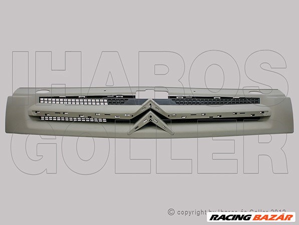 Citroen Berlingo 2002-2008 - Hűtődíszrács alapozott 1. kép