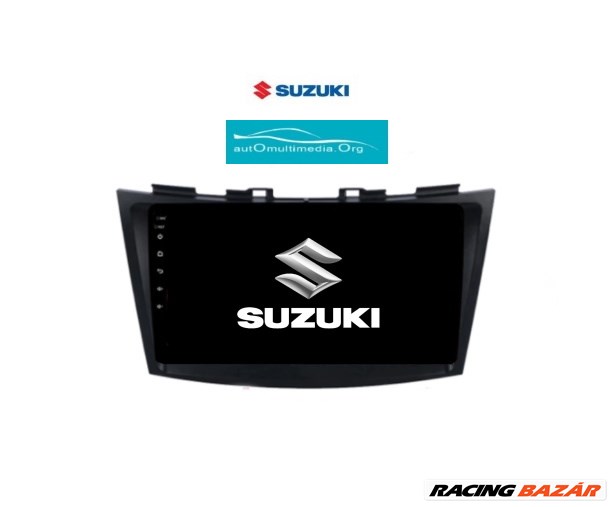 Suzuki Swift Multimédia Android Fejegység Rádió Tolatókamerával 1. kép