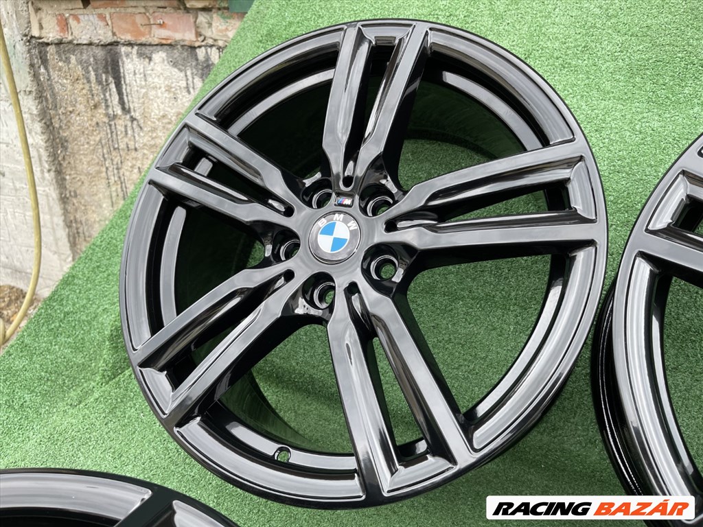 R18 5x112 (66.6) Original BMW Styling  M486  - 8J ET57  Black Mirror  / 8x18 gyári alufelnik 1. kép