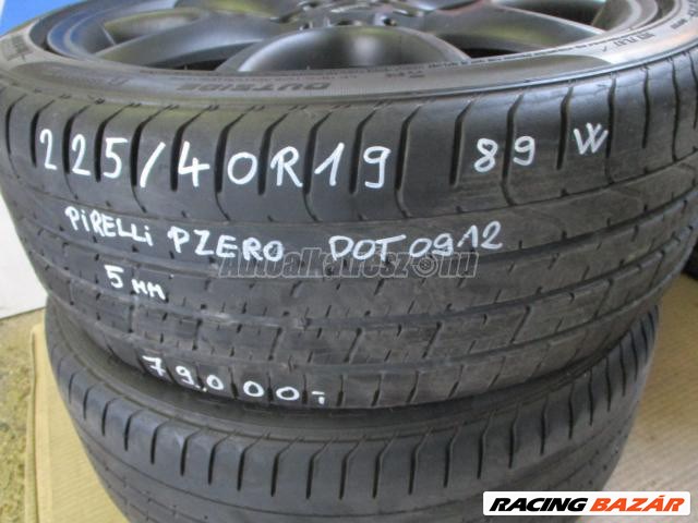 Pirelli pzero nyári 225/40r19 89 w tl 2018  / gyári alufelni 19x7,5 - mini countryman r60/r61 4. kép
