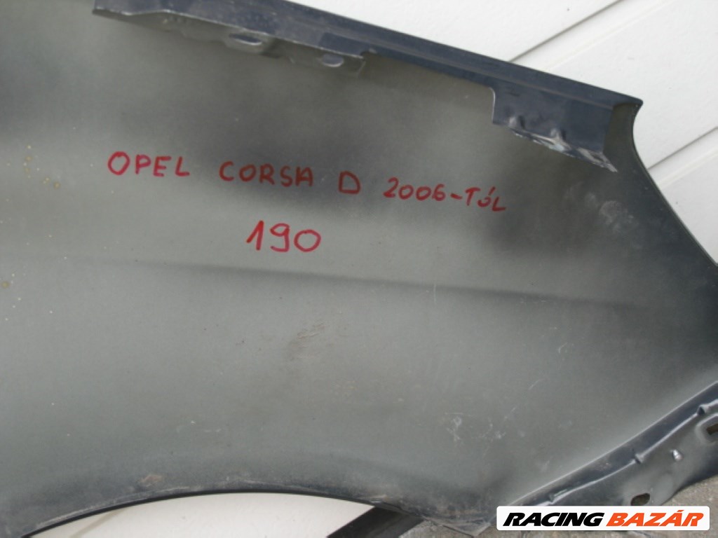 Opel Corsa D bal első sárvédő 2006-tól  5. kép