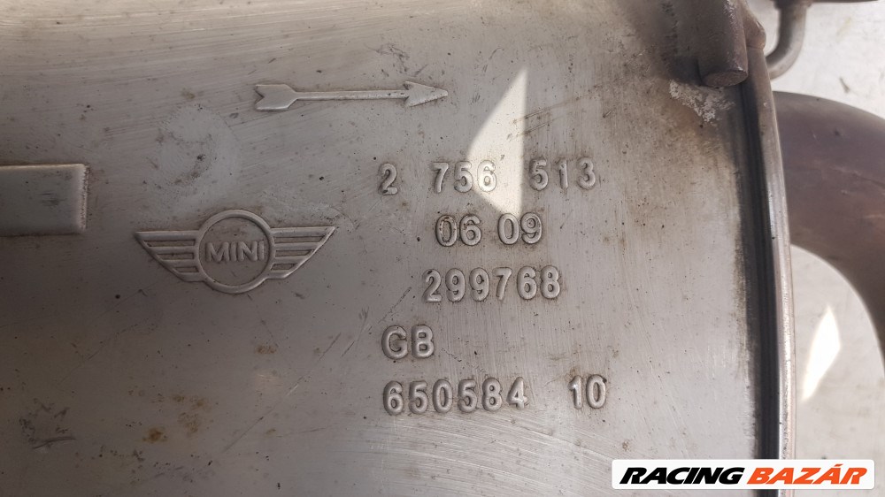 Mini R56 1.4 benzines kipufogó dob 6. kép