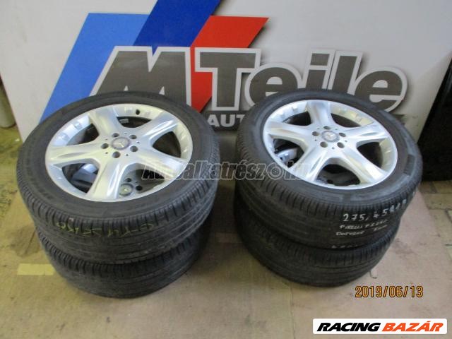 Pirelli pzero nyári 275/45r19 108 y tl 2008  / gyári alufelni 19x8 - mercedes-benz ml-osztály w164 1. kép