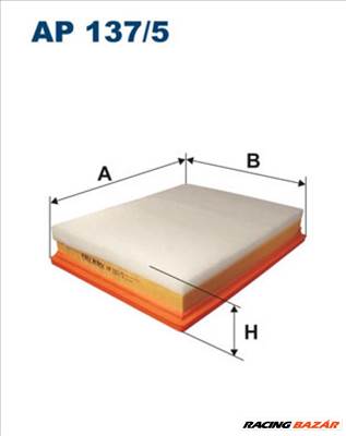 FILTRON ap1375 Levegőszűrő - RENAULT, NISSAN, OPEL, VAUXHALL