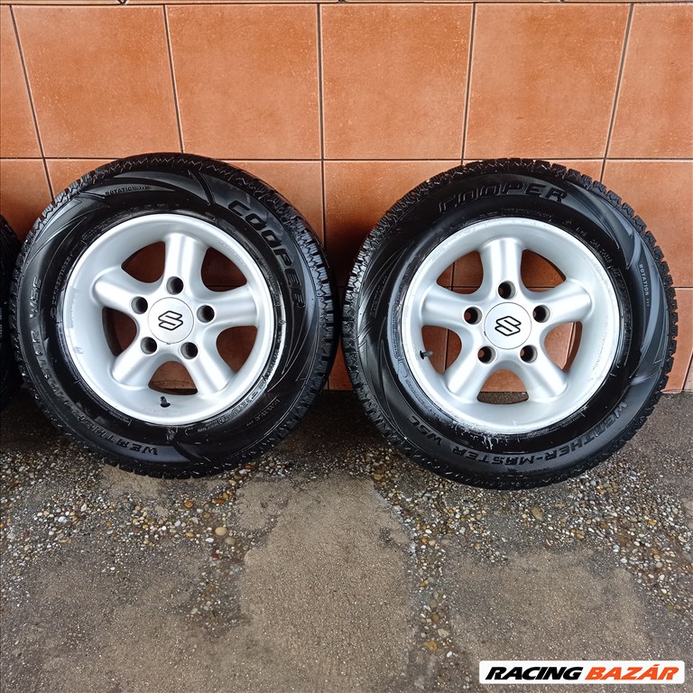 SUZUKI VITARA 15" ALUFELNI 5X139,7 NÈGYÈVSZAKOS 205/70R15 GUMIVAL OLCSÓN!!!! 3. kép
