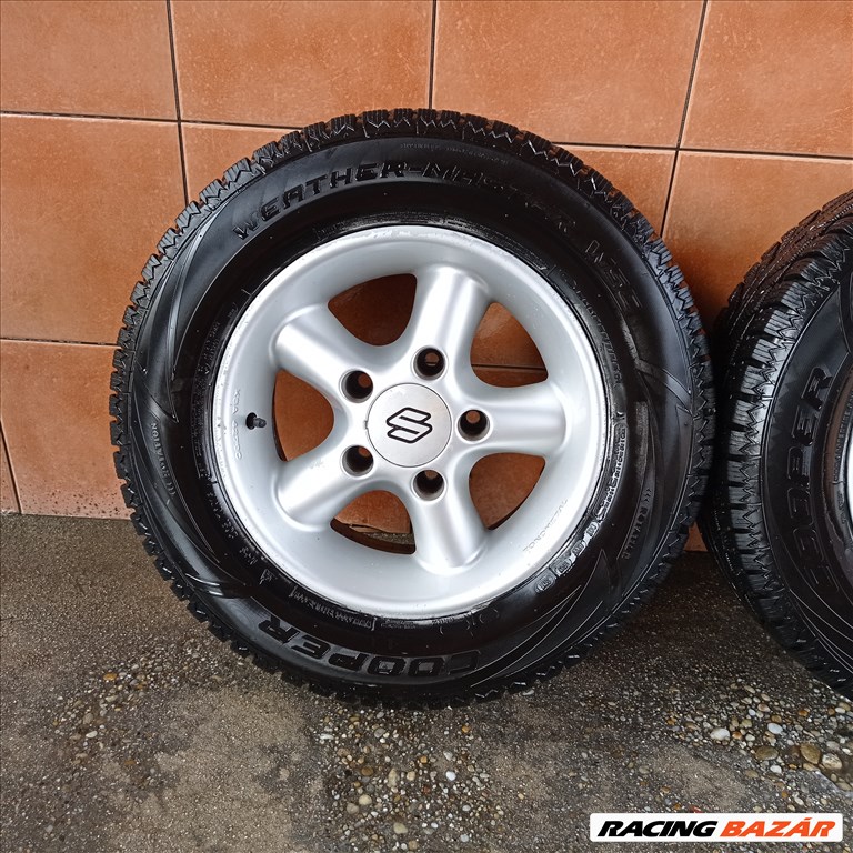 SUZUKI VITARA 15" ALUFELNI 5X139,7 NÈGYÈVSZAKOS 205/70R15 GUMIVAL OLCSÓN!!!! 4. kép