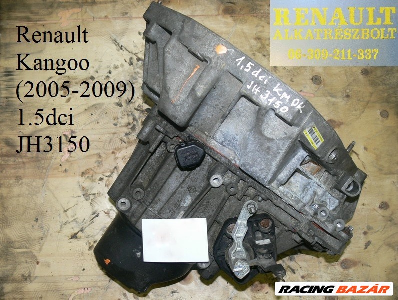 Renault Kangoo ('05-09) 1.5dci JH3150 váltó  1. kép