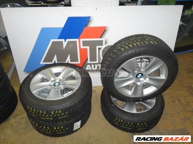 Bridgestone blizzak lm32* rsc téli 225/55r17 97 h tl 2015  / gyári alufelni 17x8 - bmw 5-ös sorozat f10/f11 1. kép