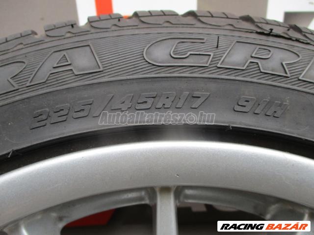 Goodyear eagle ultra grip téli 225/45r17 91 h tl 2012  / gyári alufelni 17x8 - bmw 3-as sorozat e90+lci/e91+lci/e92+... 4. kép