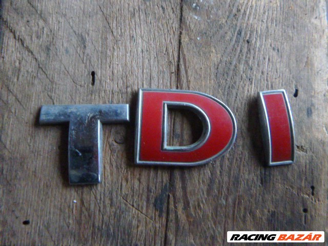 Volkswagen Sharan I 2001 csomagtérajtó embléma TDI  1. kép