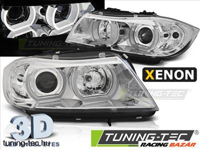 BMW E90/E91 03.05-08.08 3D U-TYPE CHROME HID Tunin