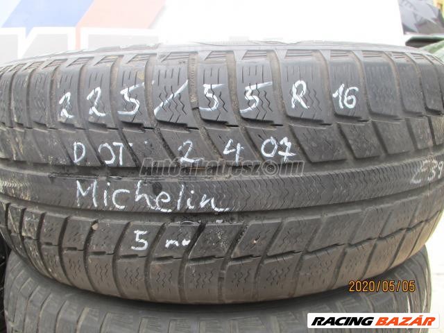 Michelin primacy alpin téli 225/55r16 95 h tl 2007  / gyári alufelni 16x6 - bmw egyéb 4. kép