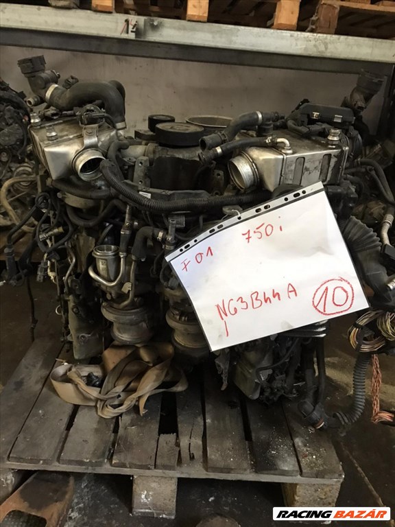 Motor ALKATRÉSZEI ELADÓK! - BMW 7-es sorozat / F01 / 750i  /  N63B44A 1. kép