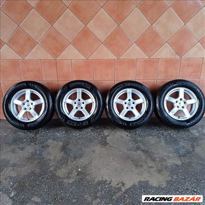 NISSAN QASHQAI 16" ALUFELNI 5X114,3 ÚJSZERŰ TÉLI 215/65R16 GUMIVAL OLCSÓN!!!!!!