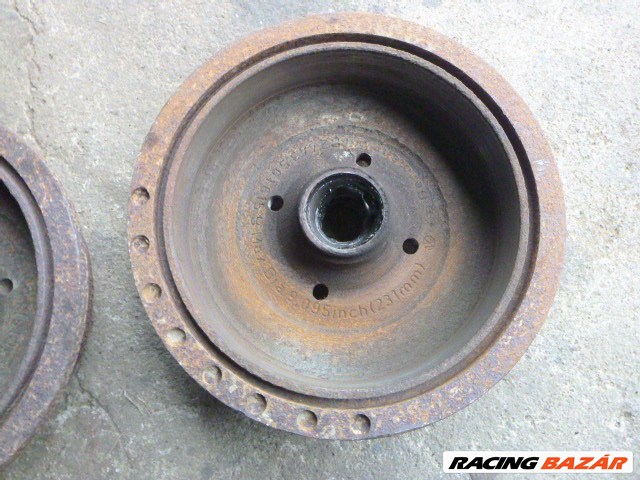 Audi 100 (C3 - 44) C3 - 44 1991 1,8 BENZIN HÁTSÓ fékdob 231 MM  ÁTMÉRŐ 7. kép