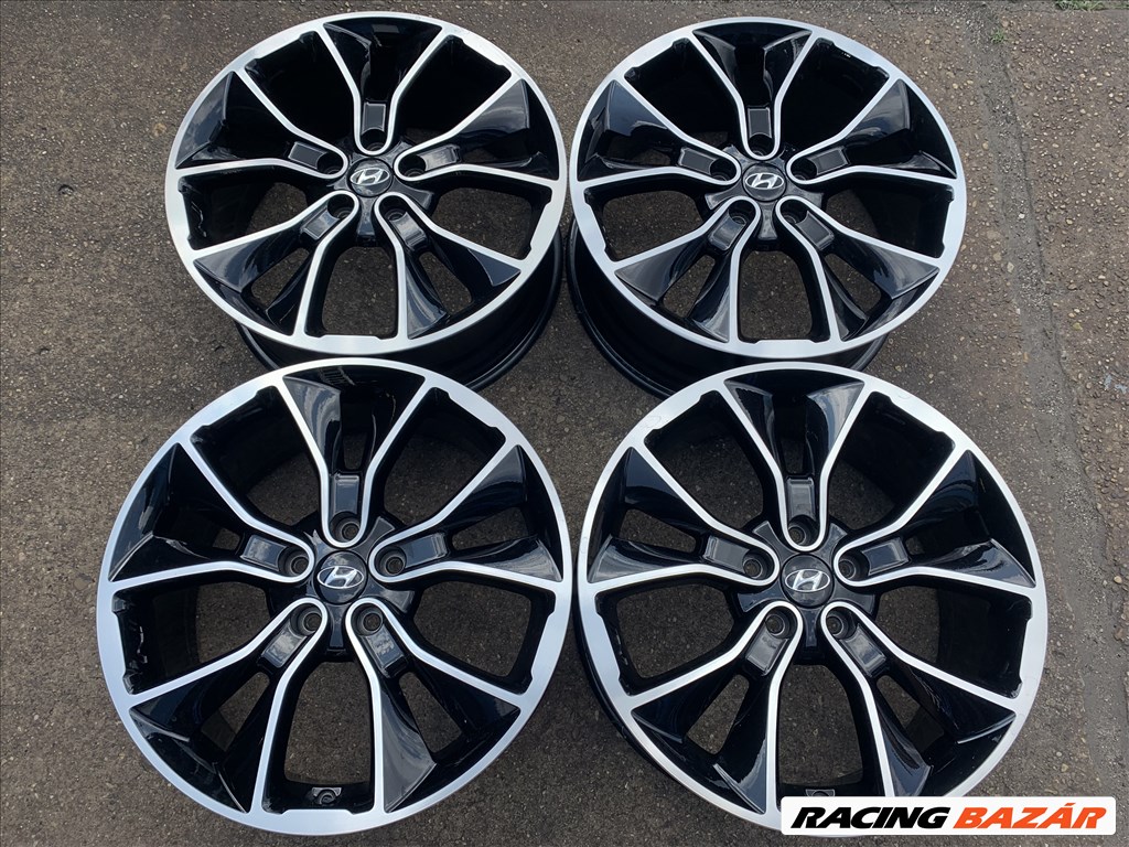  4db gyári 19" Hyundai i30N alufelni. (2258) 1. kép