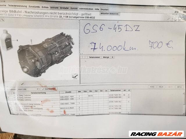 Váltó - bmw 1-es sorozat,3-as sorozat,4-es sorozat,5-ös sorozat 2. kép