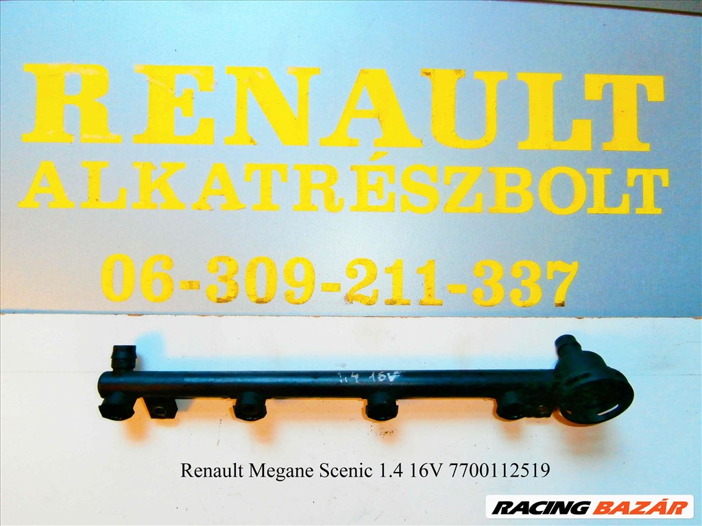 Renault Megane Scenic 1.4 16V 7700112519 injektor híd  1. kép