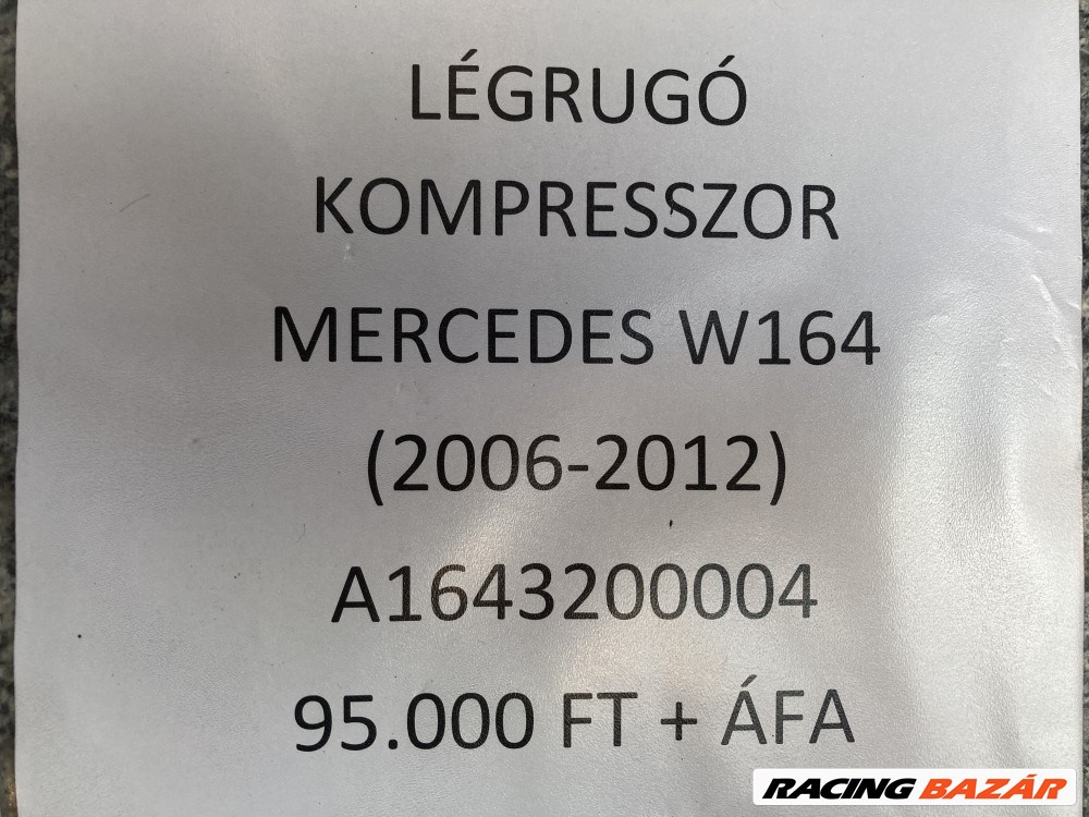 Mercedes-Benz W164 Légrugó kompresszor (2006-2012) 4. kép