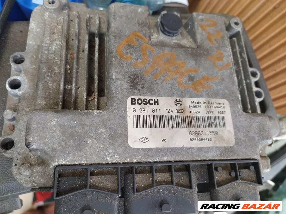 Renault Espace Motorvezérlő Espace ECU 0281011724 1. kép