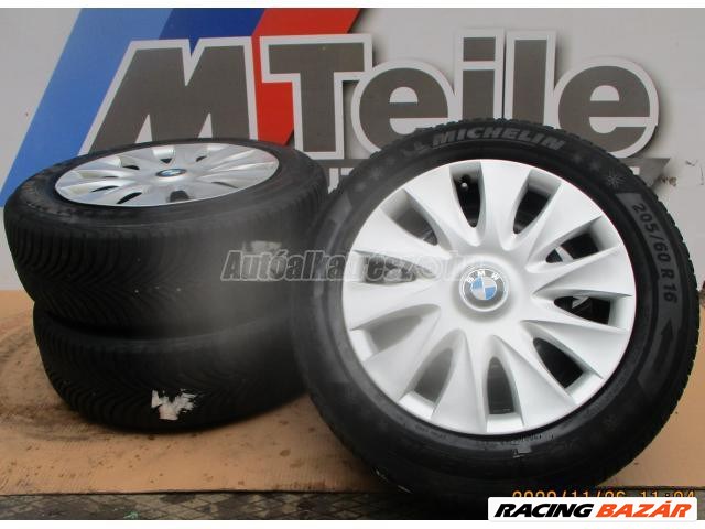 Michelin alpin5 téli 205/60r16 96 h tl 2014  / gyári acélfelni 16x7 - bmw 3-as sorozat f30+lci / f31+lci, 4... 2. kép