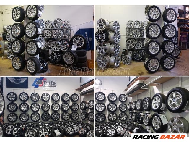 Michelin alpin5 téli 205/60r16 96 h tl 2014  / gyári acélfelni 16x7 - bmw 3-as sorozat f30+lci / f31+lci, 4... 6. kép