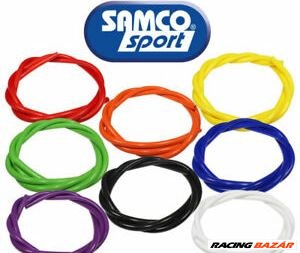 Szilikon vákuum cső 4mm (3m) - SAMCO kék 1. kép