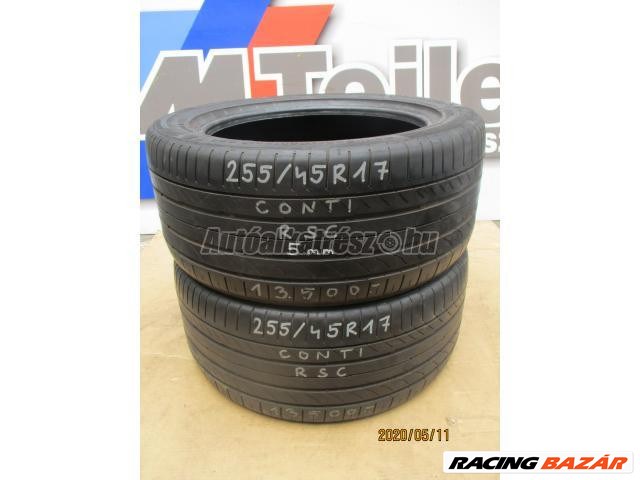 Continental contisportcontact5 ssr nyári 255/45r17 98 w tl 2012 2. kép