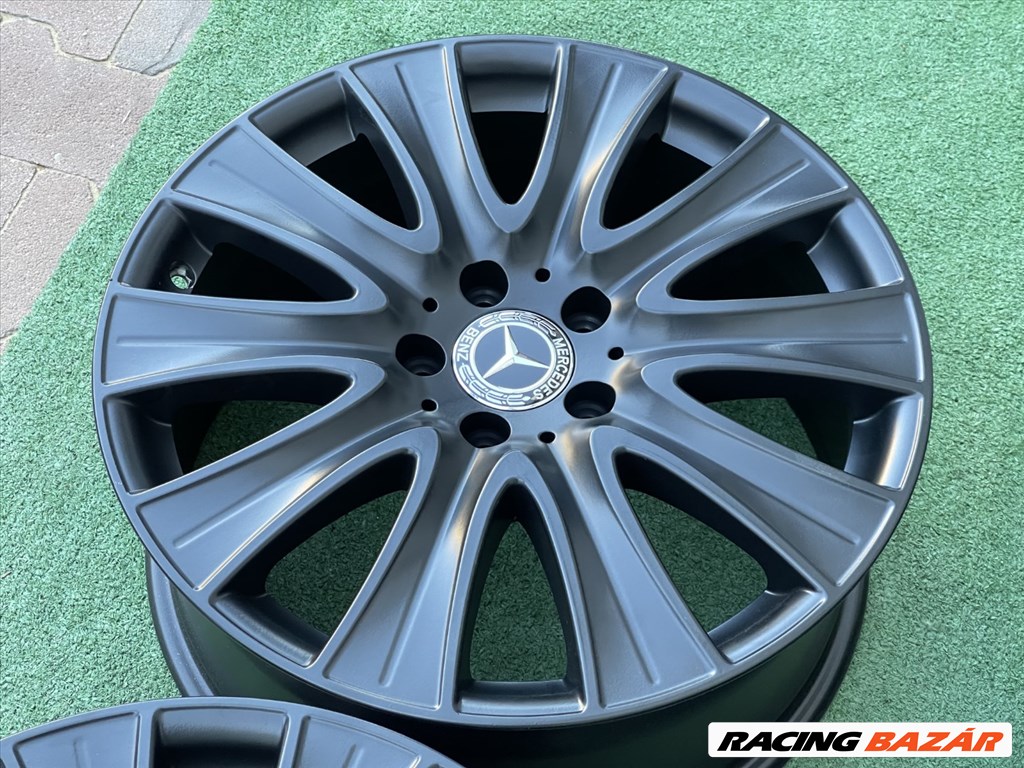 R18 5x112 Original Mercedes S class Black Matte   8J ET41  / 8x18 gyári felnik, eredeti alufelnik 2. kép