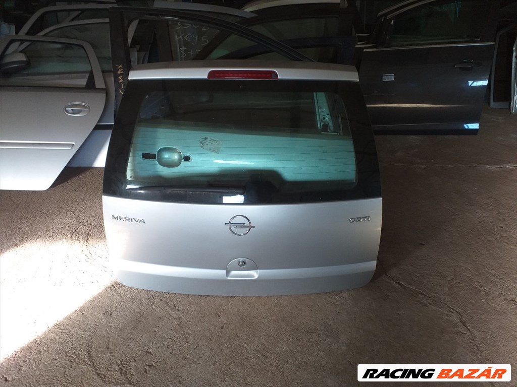 Opel Meriva csomagtérajtó z157 ezüst 1. kép