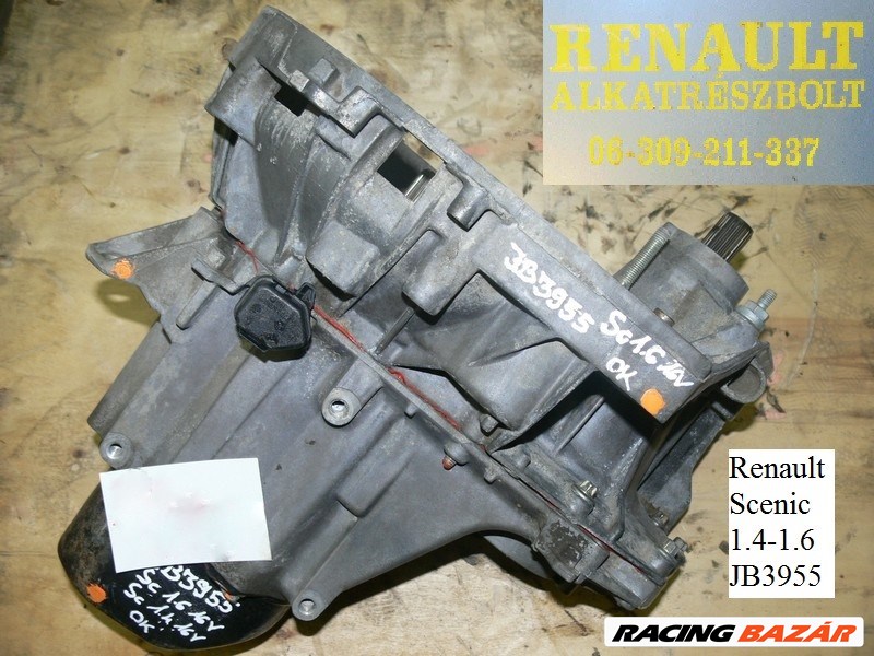 Renault Scenic I/2 1.4-1.6 JB3955 váltó  1. kép