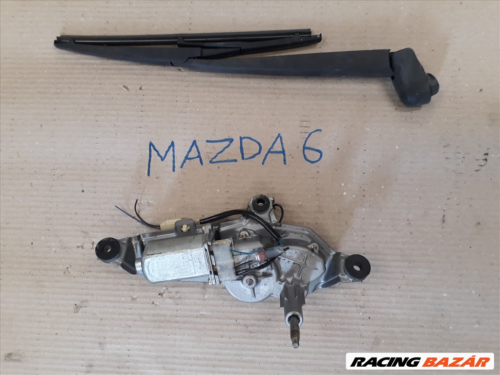 Mazda 6 (1st gen) hátsó ablaktörlő motor kombi  1. kép