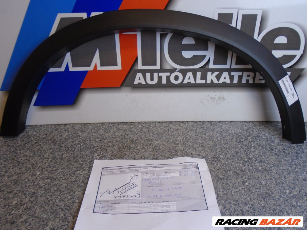 BMW F25/ F26 Jobb hátsó sárvédőív /Gyári új/ 3. kép