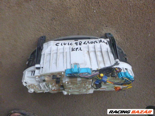 Honda Civic (6th gen) 1998 1,4 fordulatszám mérős műszerfal óra csatlakozókkal 2. kép