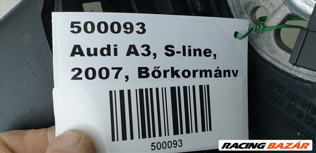 AUDI A3 ,2007, S-LINE, Kormányváltós, Bőr / kormány  2. kép