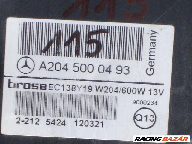 Mercedes B-Classe W246  Klímahűtő A2465011720  5. kép