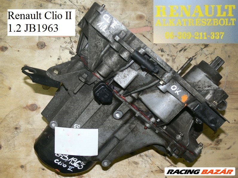 Renault Clio II 1.2 JB1963 váltó  1. kép