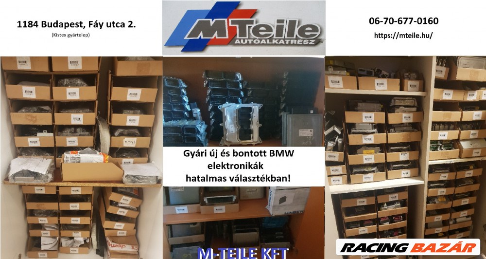 Gyári, új BMW motor felső burkolat (3-as (E90/E91+LCI/E92/E93+LCI); X1-es (E84)) 6. kép