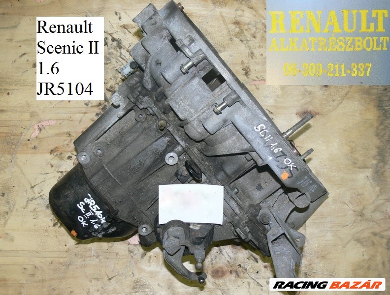 Renault Scenic II 1.6 16V JR5104 váltó  1. kép