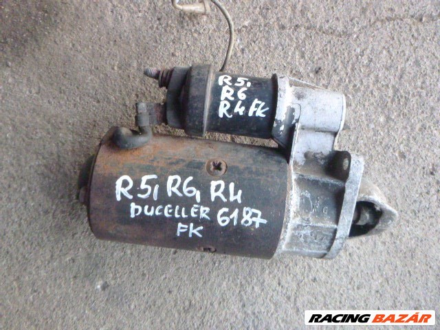 Renault R5 , R4, R6, DUCELLER 6187 önindító  1. kép