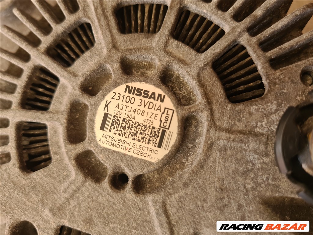 Nissan Note II 1.5dci generátor 231003vdia 3. kép