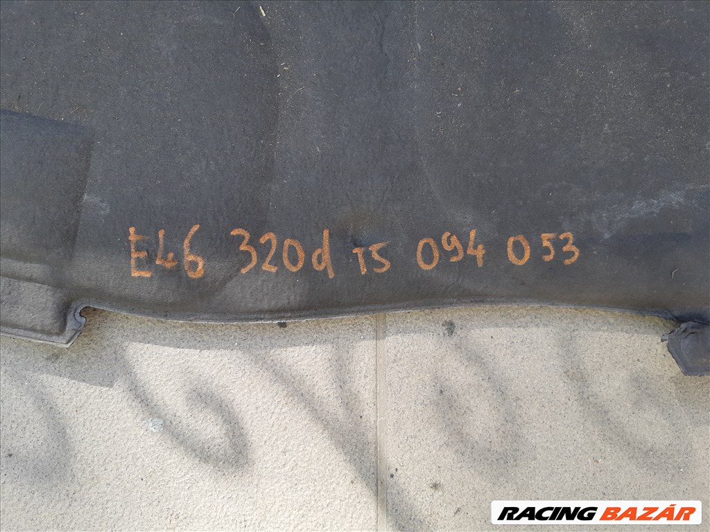 BMW E46 sedan touring motorháztető motor zajvédő zajszigetelés borítás eladó (094053)  51488193941 2. kép