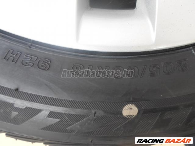 Bridgestone blizzak lm-32* téli 205/60r16 92 h tl 2012  / gyári acélfelni 16x7 - bmw 3-as sorozat f30/f31 2. kép