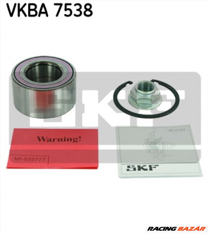 SKF VKBA 7538 Kerékcsapágy készlet - MAZDA 1. kép