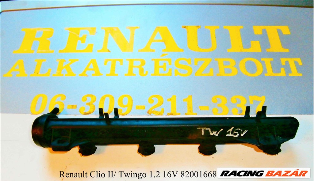 Renault Clio II 1.2 16V 8200166875 injektor híd  1. kép
