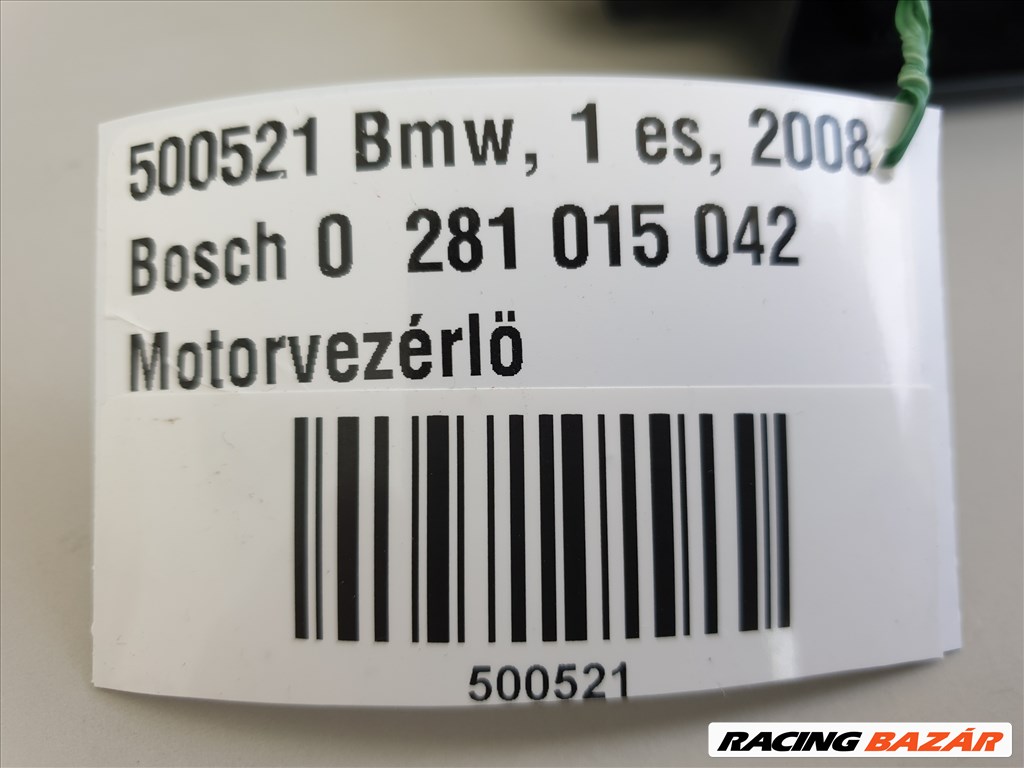 BMW 1, Bosch 0 281 015 042, Ecu, 521 / motorvezérlő 2. kép