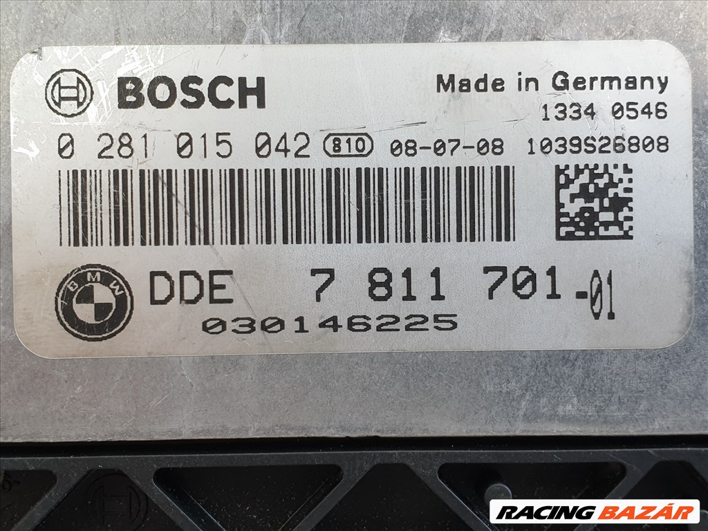 BMW 1, Bosch 0 281 015 042, Ecu, 521 / motorvezérlő 4. kép