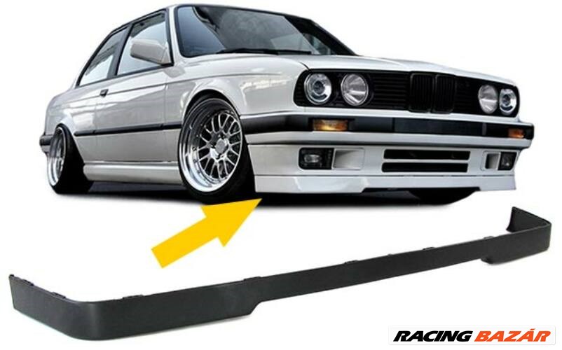 BMW E30 318IS utángyártott műanyag spoiler koptató lippe 1. kép