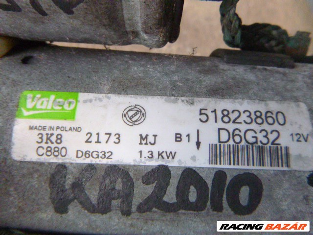 Ford Ka Mk2 2010 1,3 JTD önindító  VALEO 51823860 1. kép